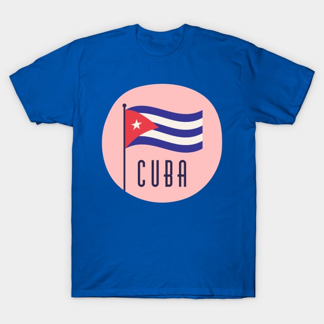 Cuban Flag T-Shirt by MajorCompany